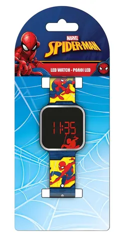 DIAKAKIS Digitale LED-Uhr Spider-Man / Kinderuhr