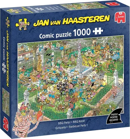 JUMBO Puzzle JvH Grillparty / 1000 Teile / ab 12 Jahren