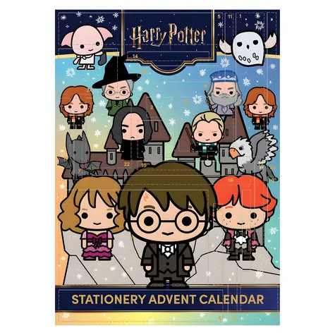 PYRAMID Adventskalender Harry Potter / 24 Türchen / Schreibwaren / Lizenzdesign