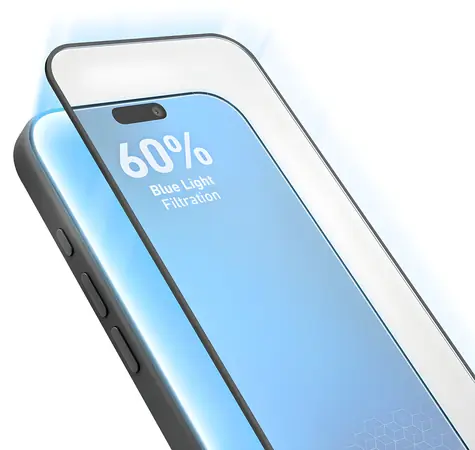 SBS-Blaulichtfilter-Vollschutzhülle / Gehärtetes Glas / Blaulichtfilter / Apple iPhone 18 Pro