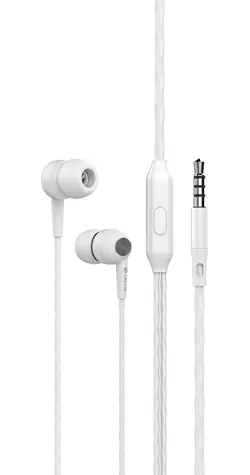 Devia Kintone Tuba weiß / Kopfhörer / Mit Mikrofon / In-Ear / 3,5-mm-Klinkenstecker