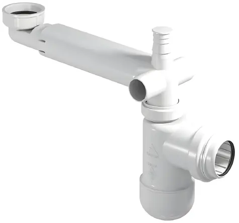 Cersanit Sparsamer Siphon / Siphon / Platzsparend