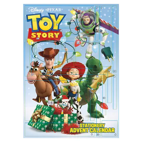 PYRAMID Adventskalender Toy Story V2 / 24 Türchen / Schreibwaren / Lizenzdesign