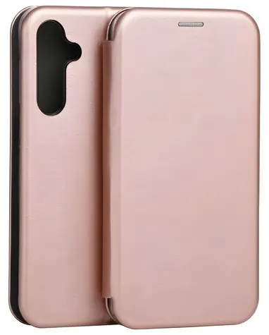 Beline Book Magnethülle für Samsung Galaxy M35, Roségold / Buchhülle / Magnetverschluss / Kunstleder