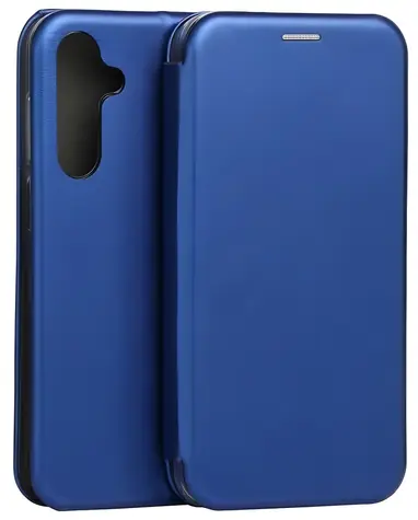 Beline Book Magnetische Hülle für Samsung Galaxy M35, blau / Hülle / Klapphülle / Magnetisch / Kunstleder