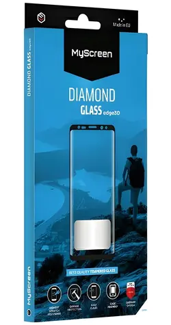 MyScreen Diamond Glass Edge3D XIAOMI 13 Lite 5G Schwarz / Gehärtetes Glas / 3D / 9H Härtegrad / Oleophobe Beschichtung