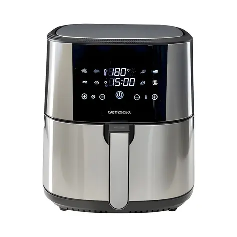 Gastronoma 18290007 schwarz / Heißluftfritteuse / 8 l / 80-200 °C / 8 Programme