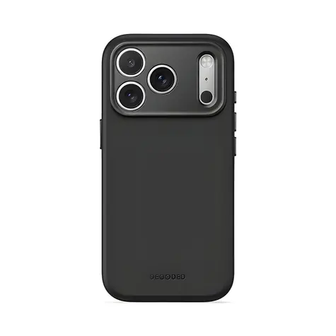 Decoded Silikonhülle mit MagSafe für iPhone 18 Pro, schwarz / Hülle / Silikon