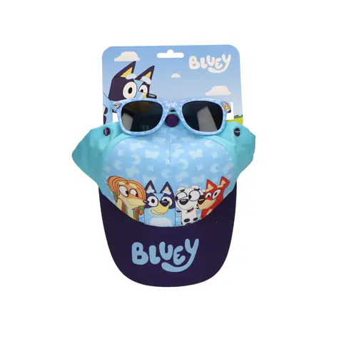 CERDA FASHION Bluey Hut- und Sonnenbrillen-Set