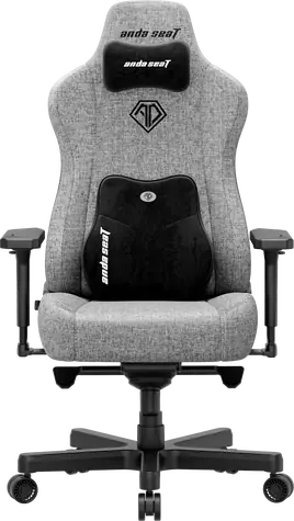 Anda Seat Kaiser 3E XL grau / Gaming-Stuhl / Stoffbezug / Größe XL