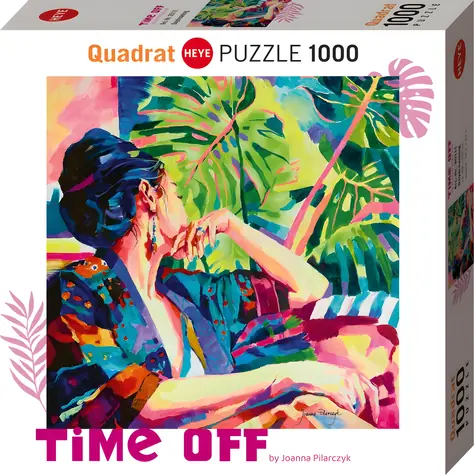 HEYE Puzzle Auszeit: Träumen / Quadratisch / 1000 Teile / 56 × 56 cm