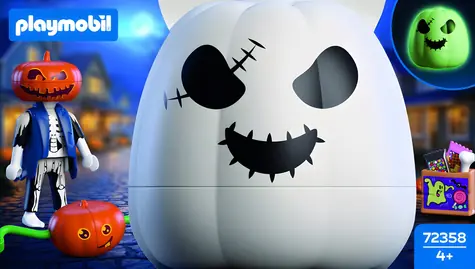 Playmobil Halloween 72358 Kürbis: Kürbiskopf / Bausatz