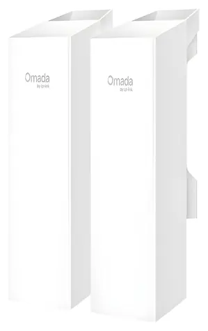 TP-LINK EAP100-Bridge Kit / Drahtlose Verbindung / Wi-Fi 4 (802.11n) / 300 Mbit/s / PoE / 3x RJ-45