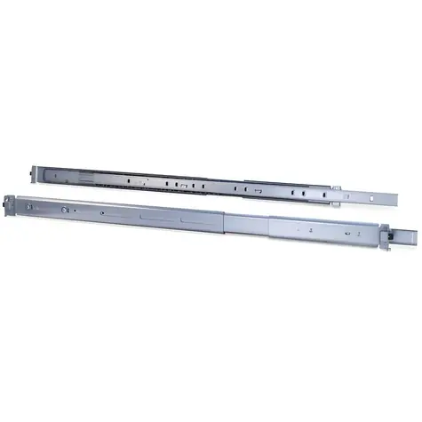 Inter-tech 1HE 650 mm / Teleskopschienen / 19"-Rack / Tiefe 690-1000 mm / Tragfähigkeit 30 kg