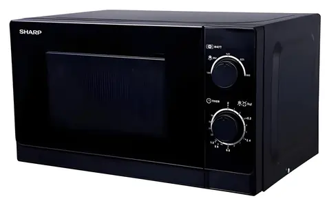 Sharp R-200BKW schwarz / Mikrowelle