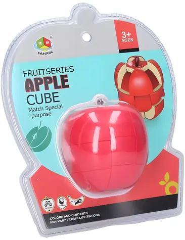 WIKY Puzzle Apfel / Kunststoff / 8 cm / ab 3 Jahren