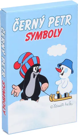 WIKY Kartenspiel Schwarzer Peter Maulwurf - Symbole / 32 Karten / ab 3 Jahren