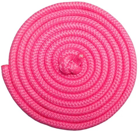 KUBISPORT Springseil pink / Länge 3 m / Fitnessübungen