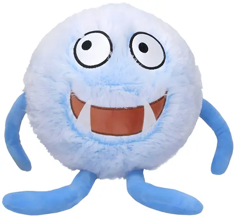 WIKY Aufblasbares Plüschmonster / 30 cm / ab 3 Jahren