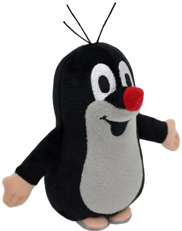 MORAVSKÁ ÚSTŘEDNA Plüschtier Maulwurf stehend 12 cm / Plüsch / von Geburt an