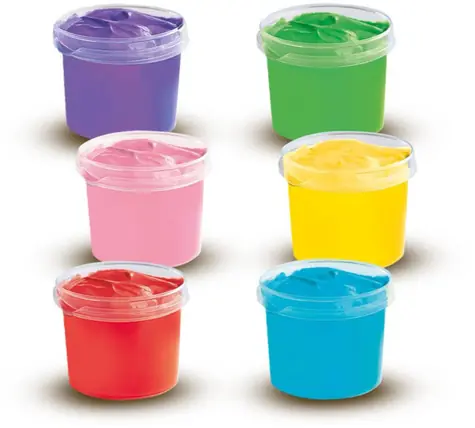 SES Creative Fingerfarben / 6 x 110 ml / 6 Farben / ab 2 Jahren