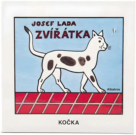 Josef Lada Tiermappe / Karton / 15,5 x 15 cm / 12 m+