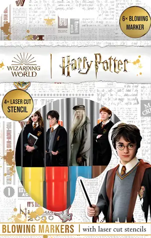 JIRI MODELS Harry Potter Pusteblumen / 6 Stifte / 4 Papiervorlagen