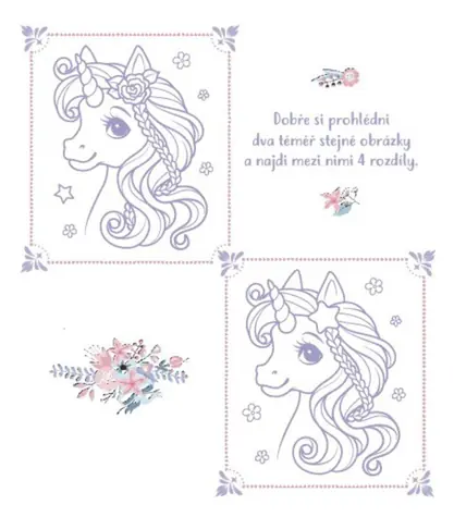 Rubbelbilder Ponys / 10 Bilder / Rubbelstift / 17 x 25 cm