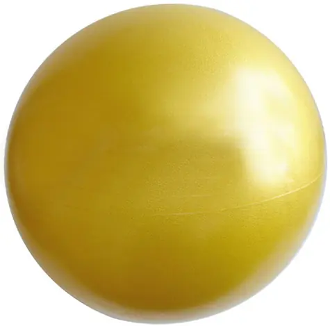 Overball 26 cm gelb / Gymnastikball / Belastbarkeit 100 kg