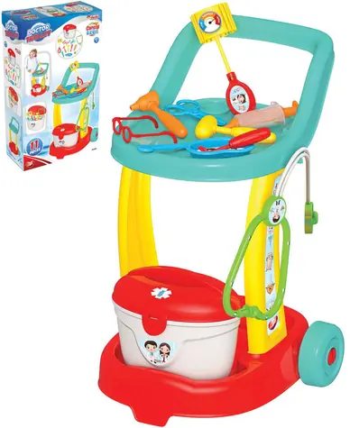 Bino Medizinwagen / 10 Stück / 32 x 48 x 36 cm / ab 3 Jahren