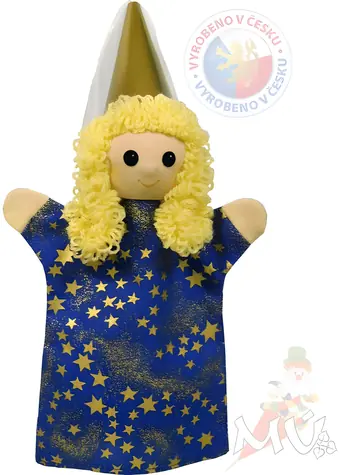 MORAVSKÁ ÚSTŘEDNA Mitternachtsfeenpuppe / 19 x 28 x 8 cm / Textil / ab 3 Jahren
