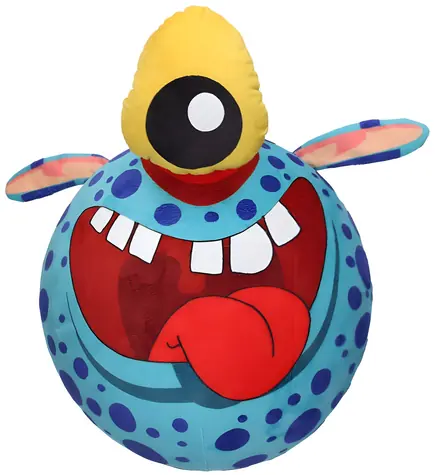 WIKY Aufblasbarer Ballon-Zyklop / 30 cm / Plüsch