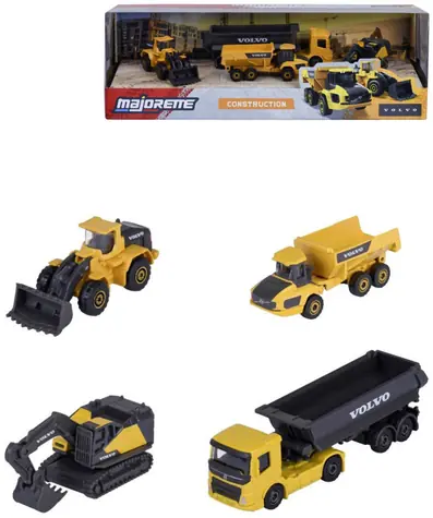 MAJORETTE Auto Volvo Edition / 4-teilig / Metall / Freilauf / Länge 7,5 cm / ab 3 Jahren