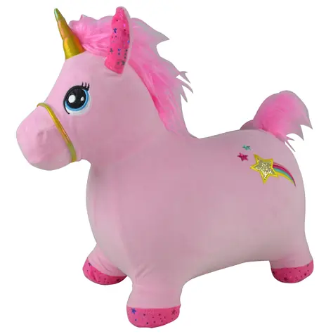 Sparkys Hüpfendes Einhorn Rosa / Spielzeug / Mit Pferdegeräuschen / ab 3 Jahren