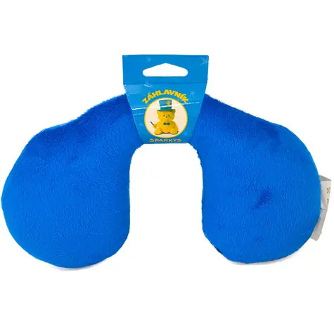 Sparkys Kopfstütze blau / Kopfstütze / 10 x 23 x 4 cm