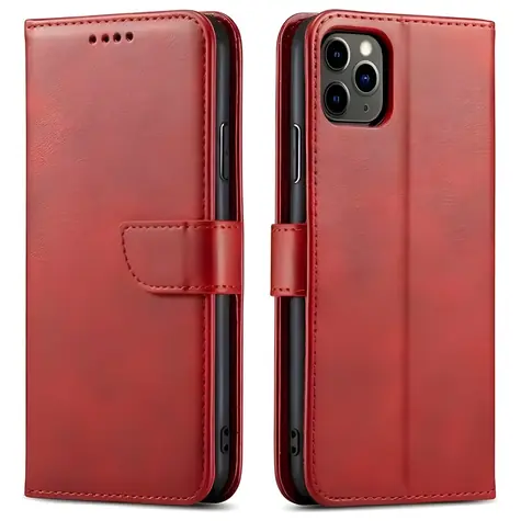 Marv Wallet rot / Hülle / für Samsung Galaxy A35 5G / Buchform mit Kartenfach