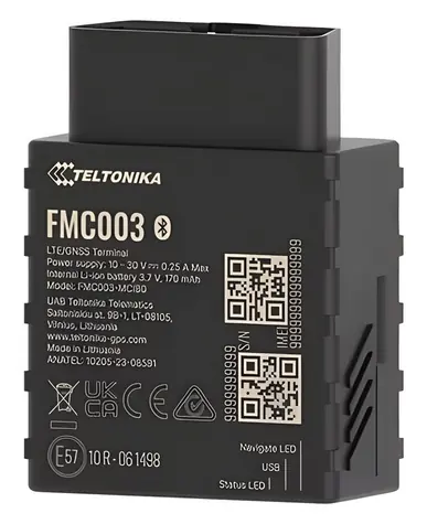 Teltonika FMC003 / GPS-Tracker / 4G LTE Cat 1 / OBD / Bluetooth
