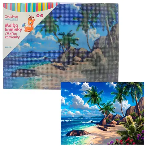 SPARKYS Diamantmalerei Castaway / 30x40 cm