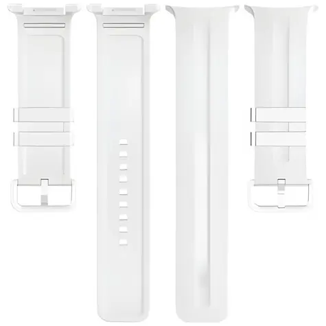 Tactical Silikonarmband für Samsung Galaxy Watch 8/9, Weiß / Armband