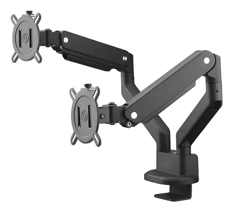 One For All DM 4210 schwarz / Monitorhalterung / Fest / Für 2 Monitore