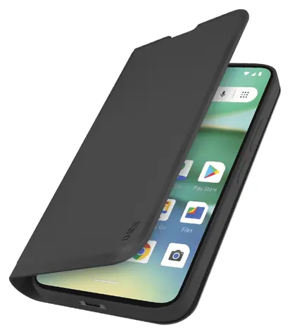 SBS Book Wallet Smooth für XIAOMI Redmi A5 schwarz / Buchförmige Hülle