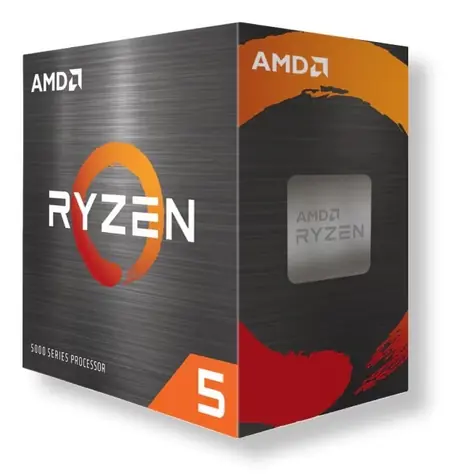 AMD RYZEN 5 5500F / Prozessor / AM4 / 3,0 GHz / Turbo 4,4 GHz / 6 Kerne / 12 Threads / 65 W