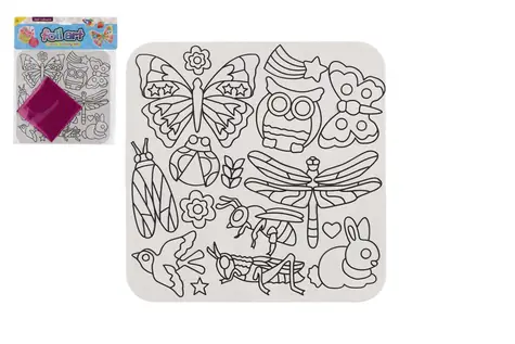 TEDDIES Glitzernde Magie mit Tieren / Kreativset / Papier / 22 x 27 cm / ab 6 Jahren