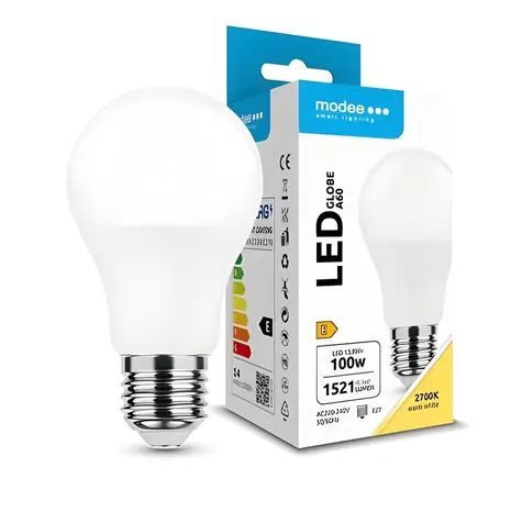 Modee A60 / LED-Lampe / E27 / 13,8 W (entspricht 100 W) / 1521 lm / 2700 K