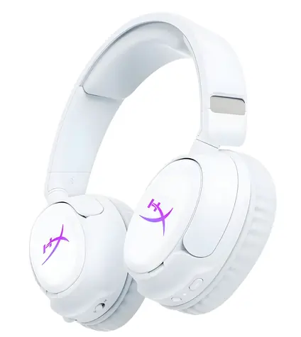 HyperX Cloud Flight 2 weiß / Gaming-Headset / kabellos / Mikrofon / Bluetooth / USB-C / RGB