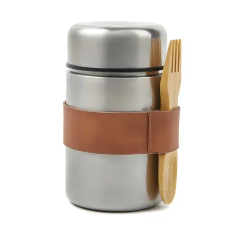 Vinga Miles silber / Thermoskanne / Edelstahl / 500 ml