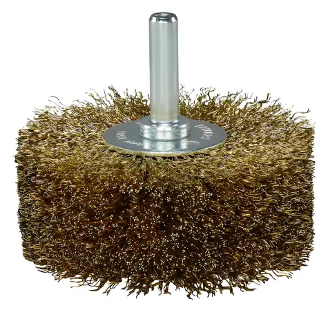 Makita Drahtbürste 80 mm / Bürste / Schaftdurchmesser 8 mm / Für Holz, Metall und Stahl