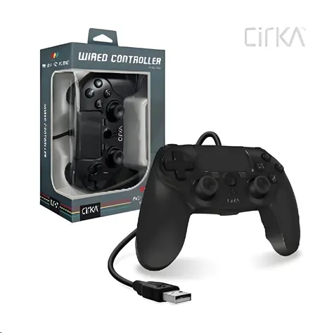 Cirka NuForce schwarz / Gamecontroller / kabelgebunden / PS4, PC, Mac