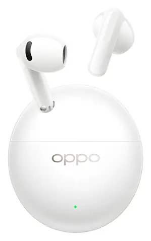 Oppo Enco Air5s weiß / Bluetooth-Kopfhörer mit Mikrofon / ANC / Bluetooth 6.0 / 40,5 mAh
