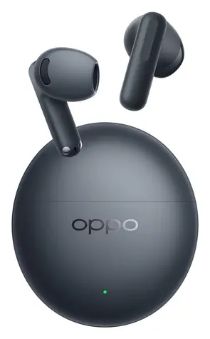 Oppo Enco Air5s Schwarz / Bluetooth-Kopfhörer mit Mikrofon / ANC / Bluetooth 6.0 / 40,5 mAh